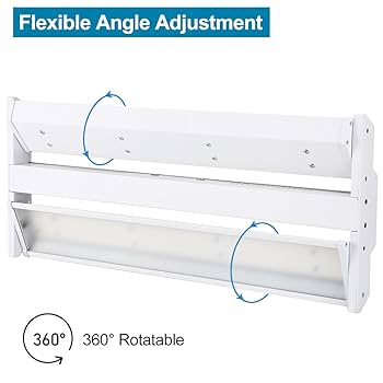 Xbuyee High Bay LED Shop Light 2 Pack 2FT 200W 28000LM